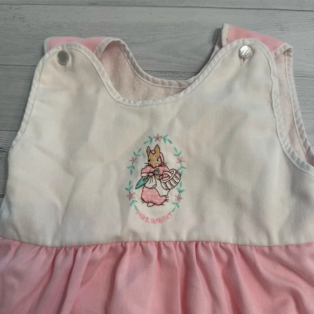 Vintage Mrs. Rabbit girls sleep‎ sack